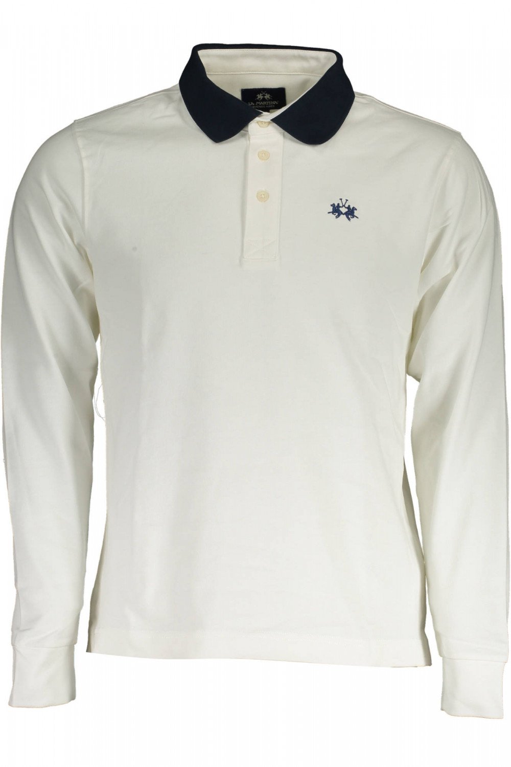 Polo La Martina Polo maniche lunghe uomo Bianco